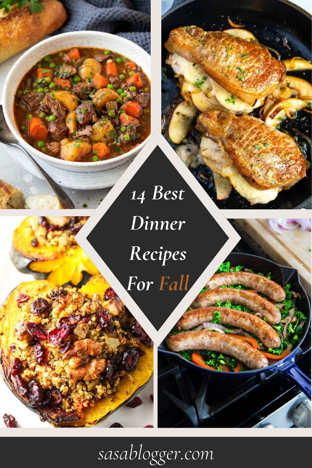 Fall Recipes-14 Best Dinner Recipes For Fall