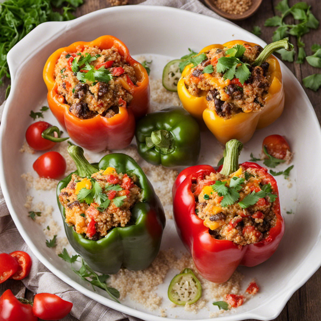 Quinoa Stuffed Bell Peppers