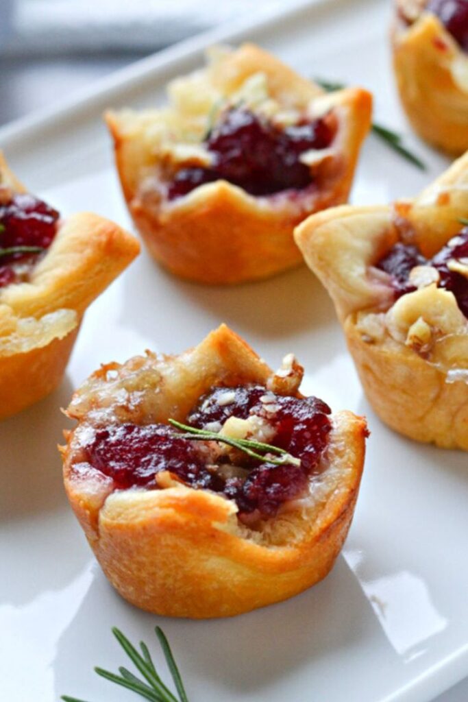 Cranberry Brie Bites