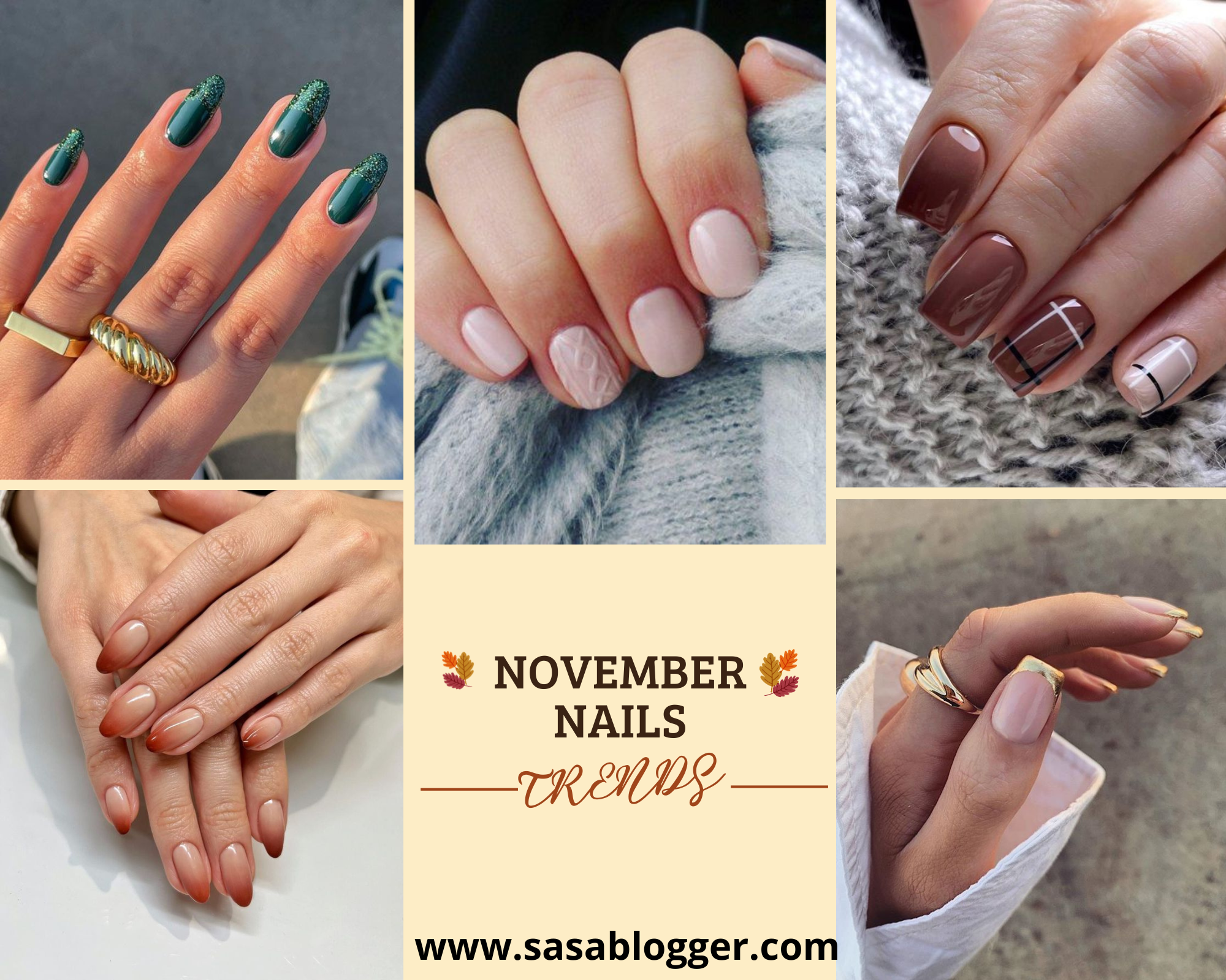 Nailed It: November 2023 Nail Art Trends and Ideas