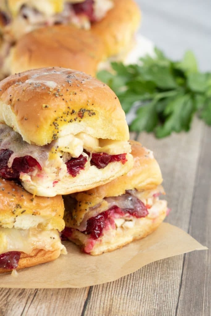 Turkey Cranberry Sliders