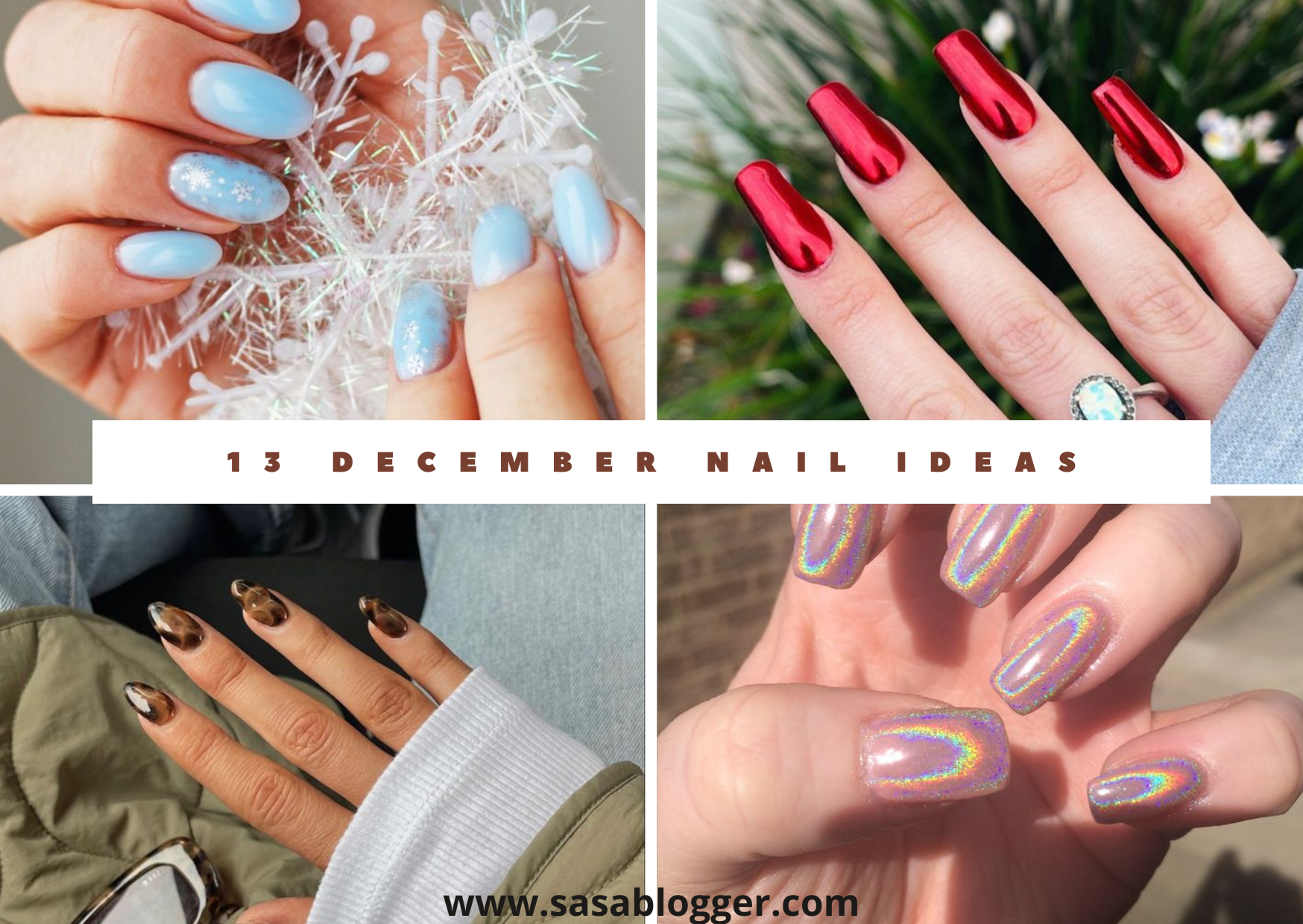 December Nails 2023: 13 Magical Ideas For A Festive Manicure!