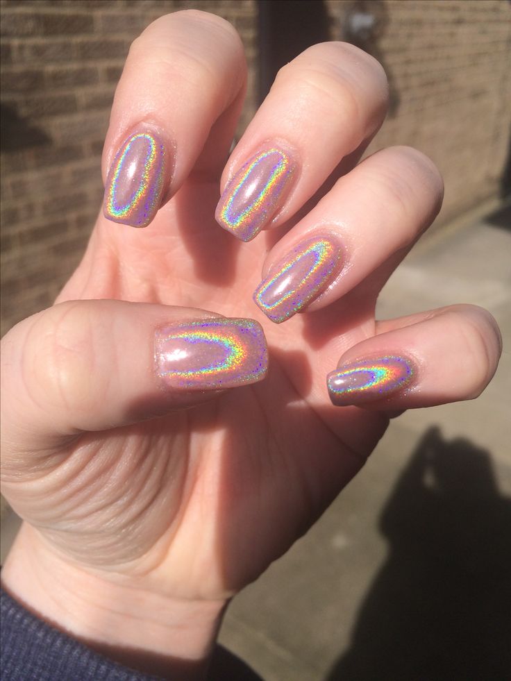 Iridescent Nails