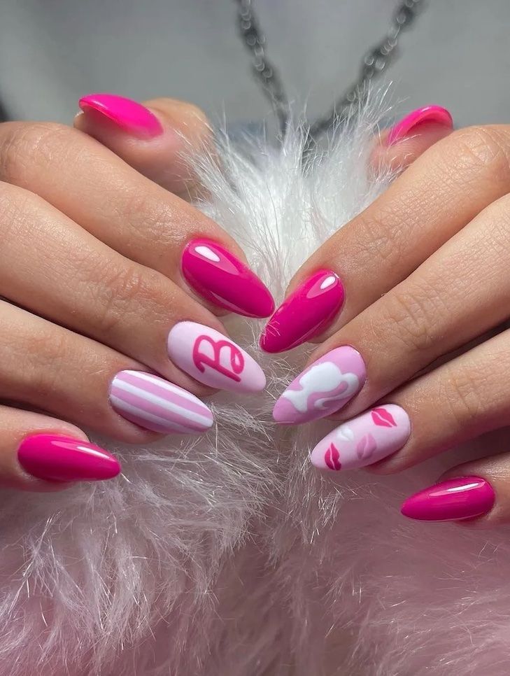 Barbie nails